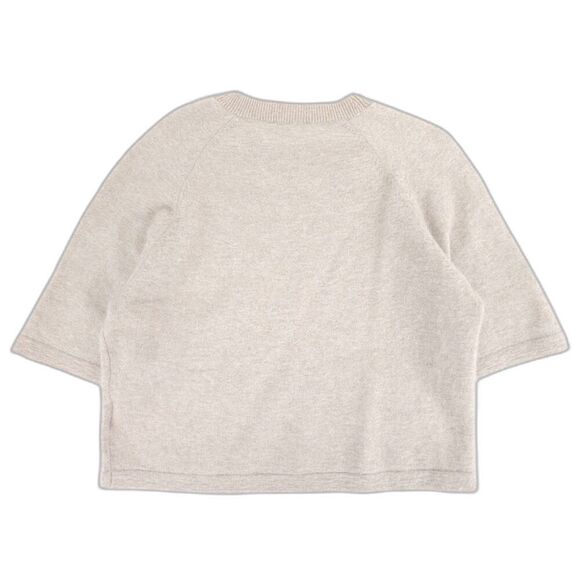 NEW & Other Stories Alpaca Knitted Sweater Oatmeal Old Money Minimal Luxury - Picture 6 of 8